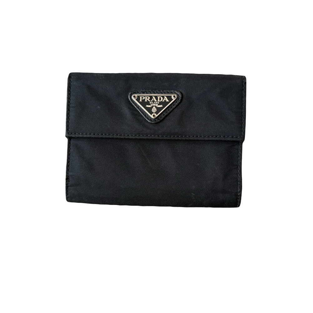 Prada Black Nylon Vintage Wallet - Picture 1 of 7
